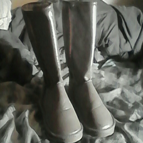 Justice Silver boots - Picture 1 of 4